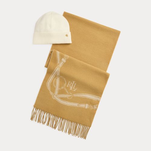 Coffret cadeau écharpe et bonnet - Lauren - Modalova