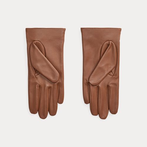 Gants équestres anneau D peau de mouton - Lauren - Modalova
