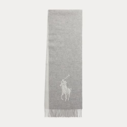 Écharpe en laine Big Pony - Polo Ralph Lauren - Modalova