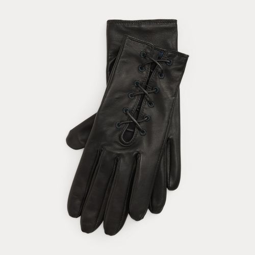 Gants en peau de mouton à lacets - Polo Ralph Lauren - Modalova