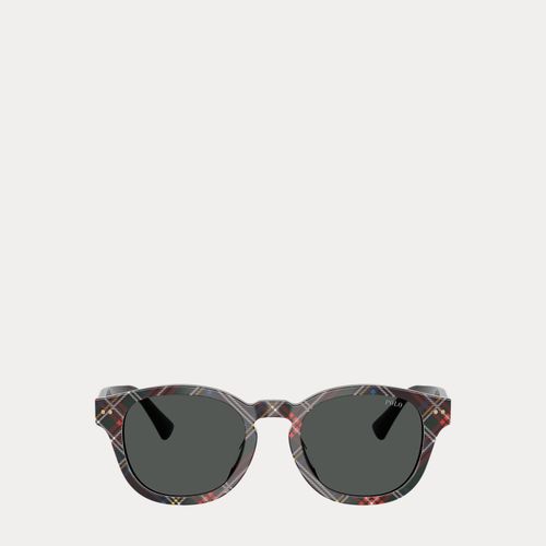 Lunettes de soleil rondes rayées aviron - Polo Ralph Lauren - Modalova