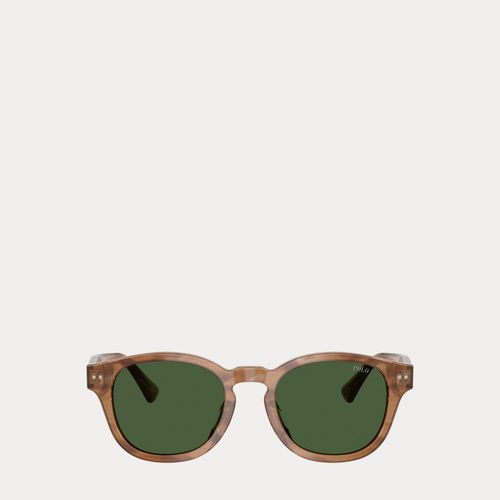 Lunettes de soleil rondes rayées aviron - Polo Ralph Lauren - Modalova