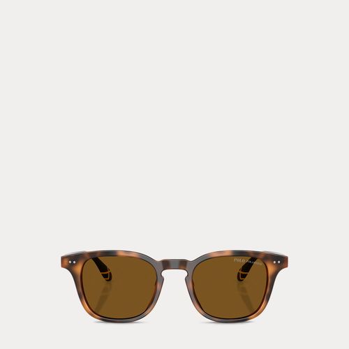 Lunettes de soleil rondes rayées aviron - Polo Ralph Lauren - Modalova