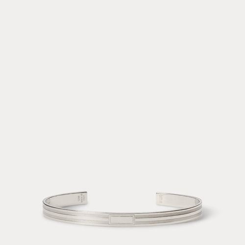 Manchette en argent guilloché - Ralph Lauren - Modalova