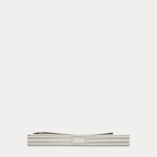 Barrette en argent guilloché - Purple Label - Modalova