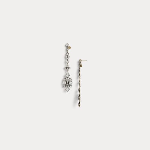 Pendants d'oreilles vieillis à cristaux - Collection - Modalova