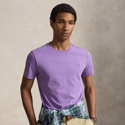 T-shirt à col rond en jersey coupe ajustée - Polo Ralph Lauren - Modalova