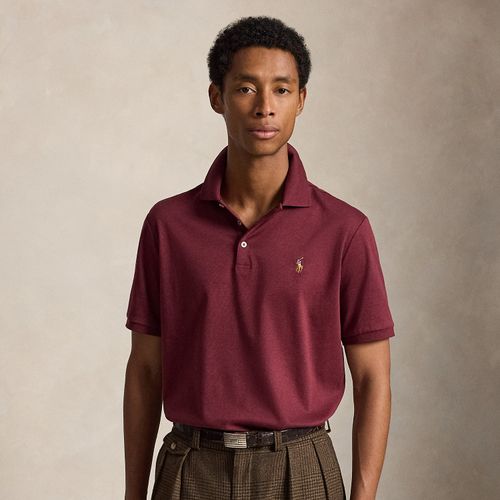 Polo en coton doux coupe ajustée - Polo Ralph Lauren - Modalova