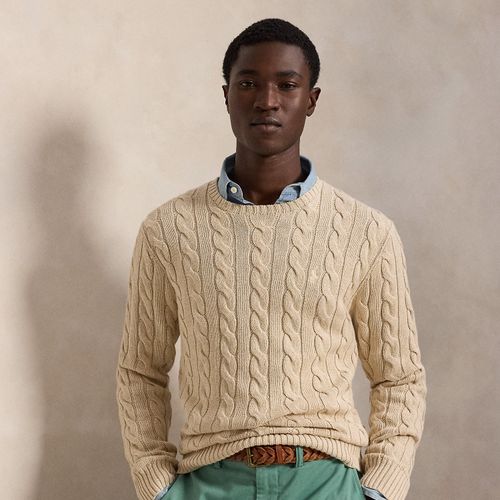 Pull en coton torsadé - Polo Ralph Lauren - Modalova