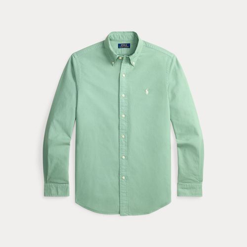 Chemise Oxford ajustée teinte en pièce - Polo Ralph Lauren - Modalova