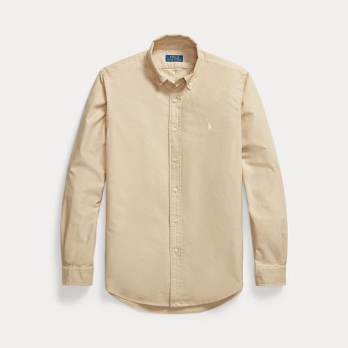 Chemise Oxford ajustée teinte en pièce - Polo Ralph Lauren - Modalova