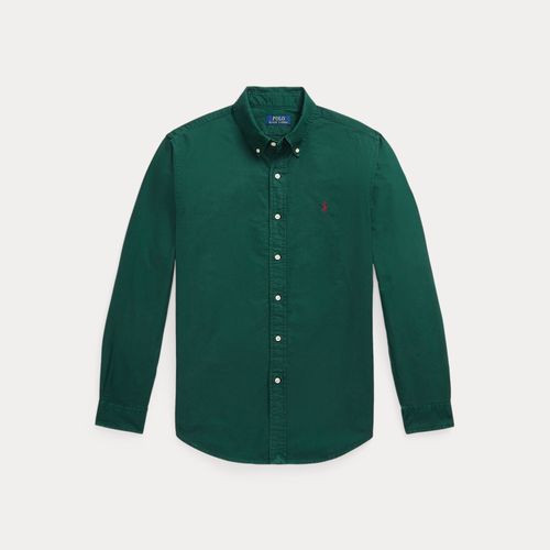 Chemise Oxford ajustée teinte en pièce - Polo Ralph Lauren - Modalova