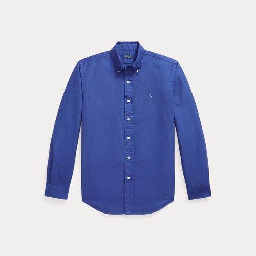 Chemise Oxford ajustée teinte en pièce - Polo Ralph Lauren - Modalova