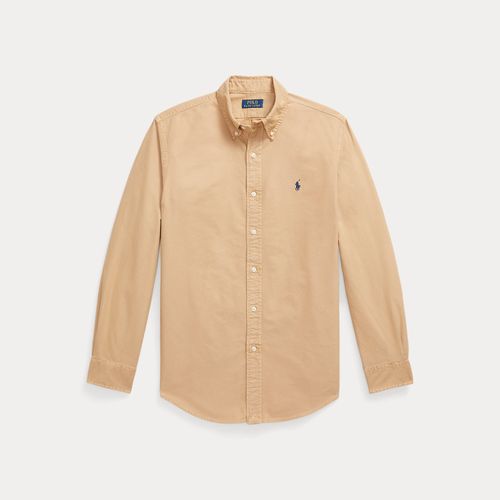Chemise Oxford ajustée teinte en pièce - Polo Ralph Lauren - Modalova