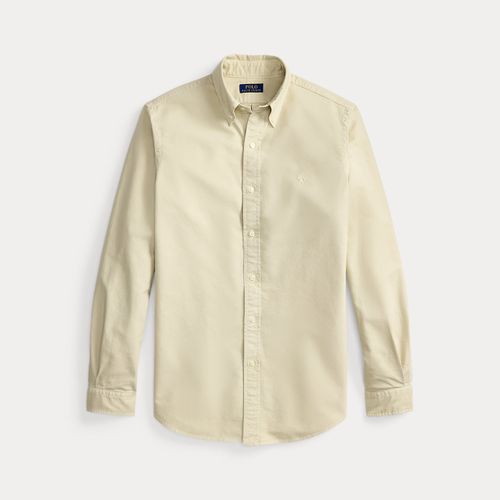 Chemise Oxford ajustée teinte en pièce - Polo Ralph Lauren - Modalova