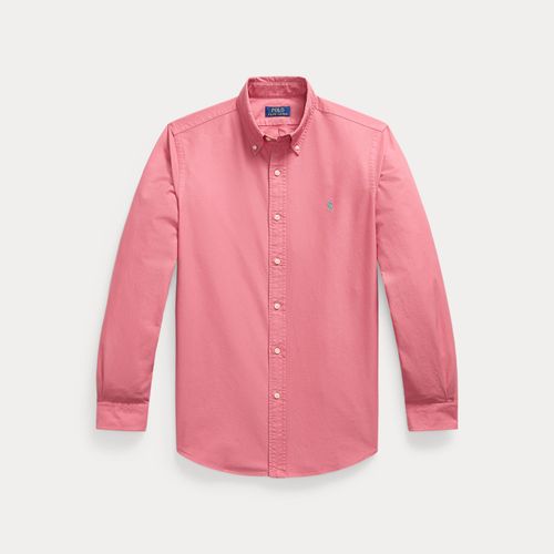 Chemise Oxford ajustée teinte en pièce - Polo Ralph Lauren - Modalova