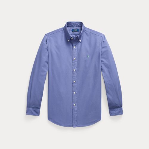 Chemise Oxford ajustée teinte en pièce - Polo Ralph Lauren - Modalova