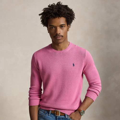 Pull col rond en coton - Polo Ralph Lauren - Modalova