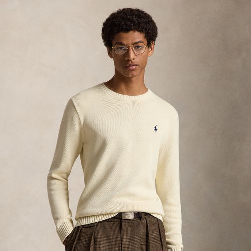 Pull col rond en coton - Polo Ralph Lauren - Modalova