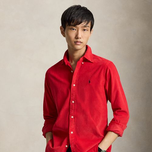Chemise ajustée en velours côtelé - Polo Ralph Lauren - Modalova