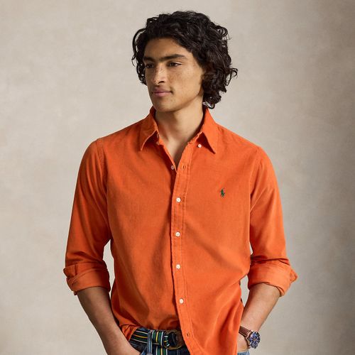 Chemise ajustée en velours côtelé - Polo Ralph Lauren - Modalova