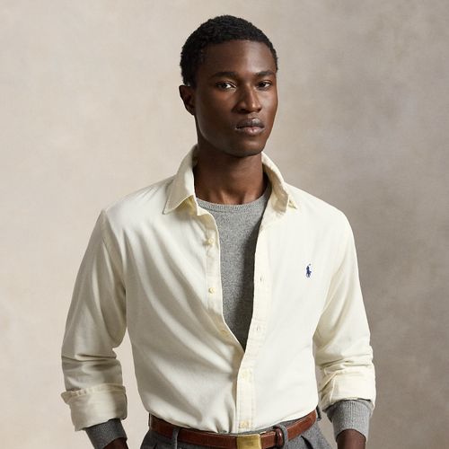 Chemise ajustée en velours côtelé - Polo Ralph Lauren - Modalova