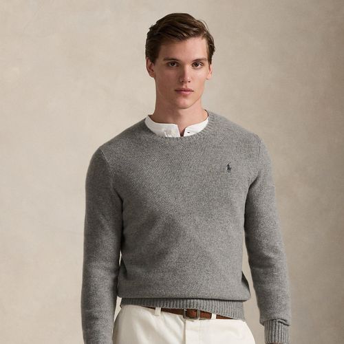 Pull à col rond cachemire et laine - Polo Ralph Lauren - Modalova