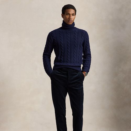 Pull à torsades en laine et cachemire - Polo Ralph Lauren - Modalova