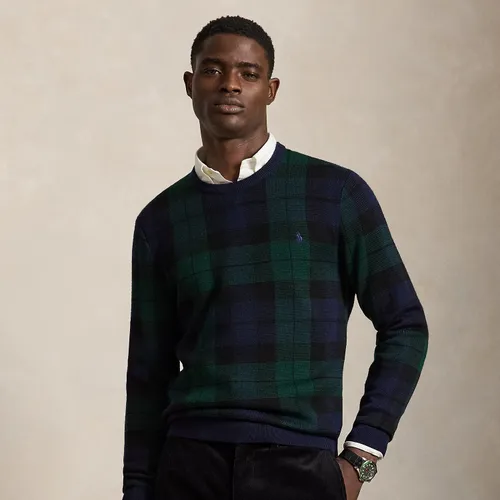 Pull écossais en laine lavable - Polo Ralph Lauren - Modalova