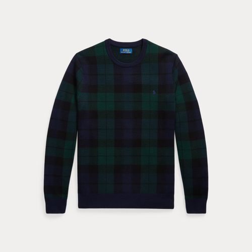 Pull écossais en laine lavable - Polo Ralph Lauren - Modalova