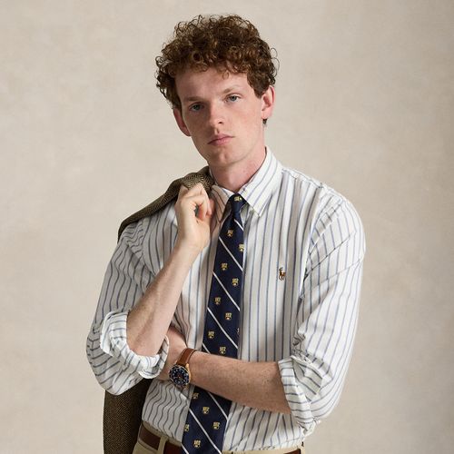 Chemise Oxford à rayures coupe ajustée - Polo Ralph Lauren - Modalova
