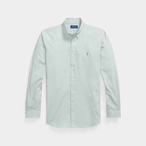 Chemise rayée Custom Fit en popeline - Polo Ralph Lauren - Modalova