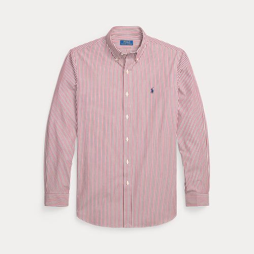 Chemise rayée Custom Fit en popeline - Polo Ralph Lauren - Modalova