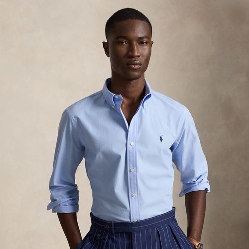 Chemise ajustée en popeline stretch - Polo Ralph Lauren - Modalova