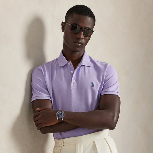 Polo en piqué stretch coupe ajustée - Polo Ralph Lauren - Modalova