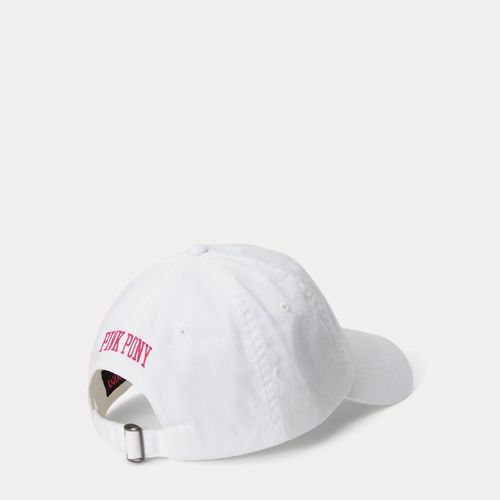 Casquette de baseball Pink Pony en sergé - Polo Ralph Lauren - Modalova
