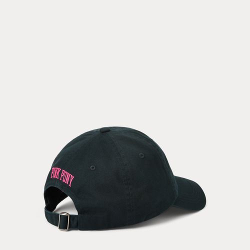 Casquette de baseball Pink Pony en sergé - Polo Ralph Lauren - Modalova