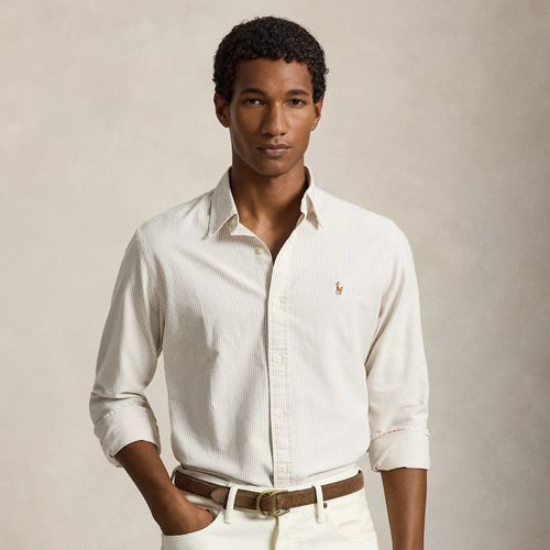 Chemise Oxford à rayures coupe ajustée - Polo Ralph Lauren - Modalova