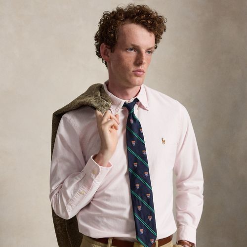 Chemise Oxford à rayures coupe ajustée - Polo Ralph Lauren - Modalova