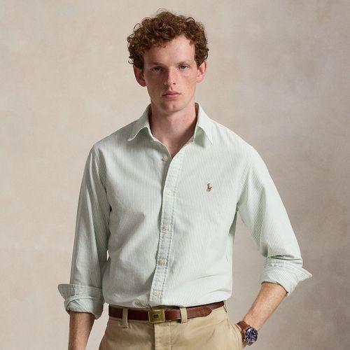 Chemise Oxford à rayures coupe ajustée - Polo Ralph Lauren - Modalova