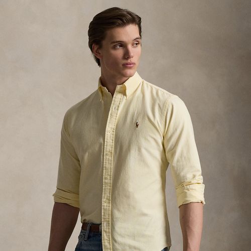 Chemise Oxford à rayures coupe ajustée - Polo Ralph Lauren - Modalova