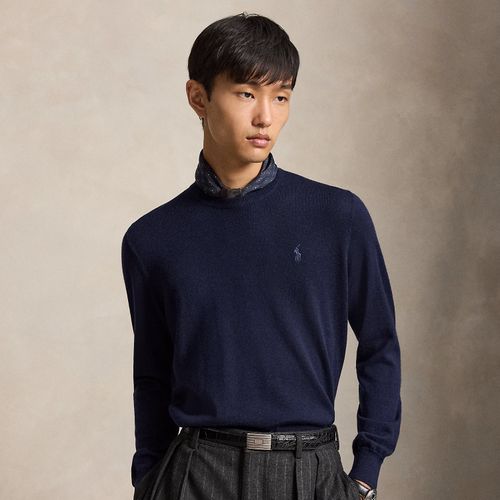 Pull à col rond en laine lavable - Polo Ralph Lauren - Modalova