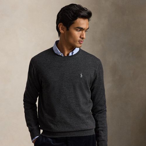 Pull à col rond en laine lavable - Polo Ralph Lauren - Modalova