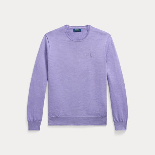 Pull à col rond en laine lavable - Polo Ralph Lauren - Modalova