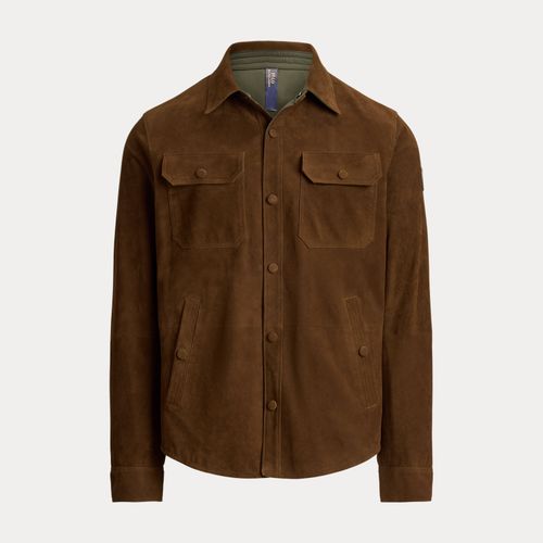 Surchemise réversible daim et taffetas - Polo Ralph Lauren - Modalova
