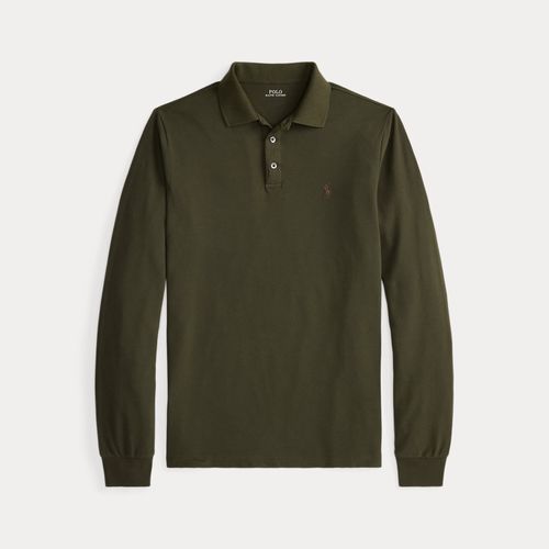 Polo en piqué stretch Custom Slim Fit - Polo Ralph Lauren - Modalova