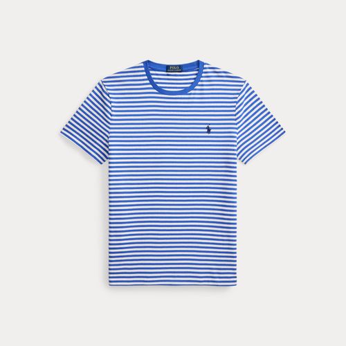 T-shirt rayé en jersey Custom Slim Fit - Polo Ralph Lauren - Modalova