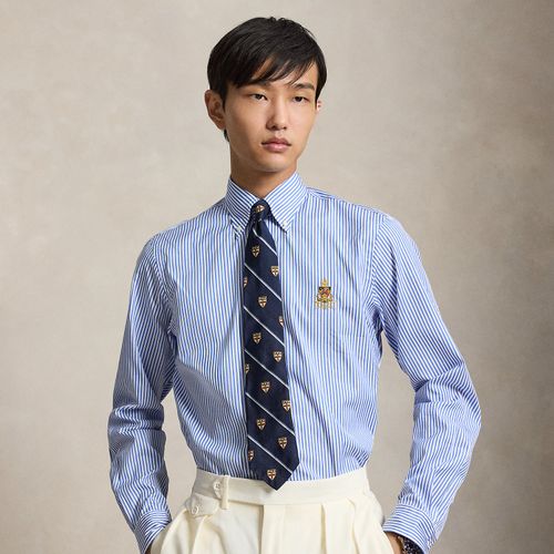 Chemise rayée blason classique popeline - Polo Ralph Lauren - Modalova