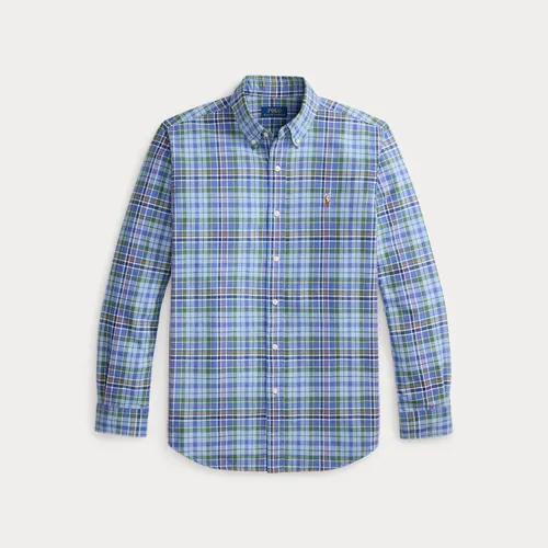 Chemise Oxford ajustée écossaise - Polo Ralph Lauren - Modalova