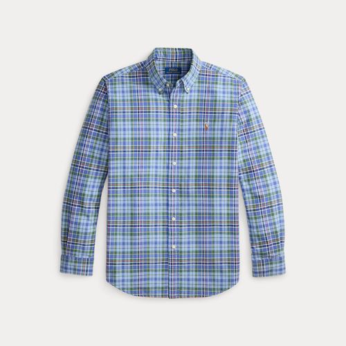 Chemise Oxford ajustée écossaise - Polo Ralph Lauren - Modalova